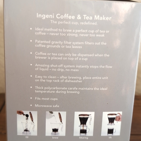 NIB Timolino Coffee & Tea Maker - New In Box - Picture 7 of 9